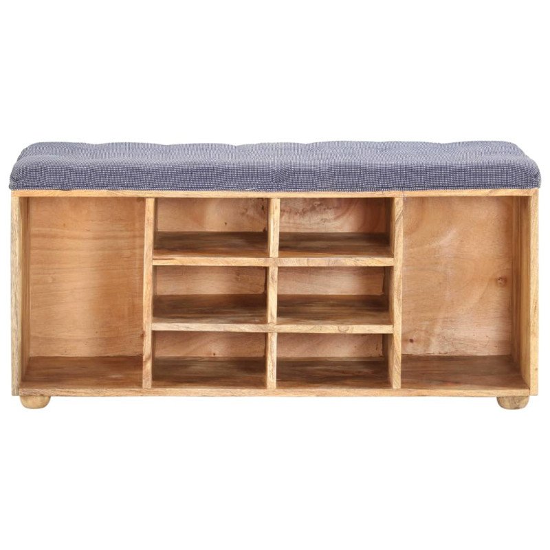 vidaXL Lavička do chodby 100x35x47 cm masívne mangovníkové drevo