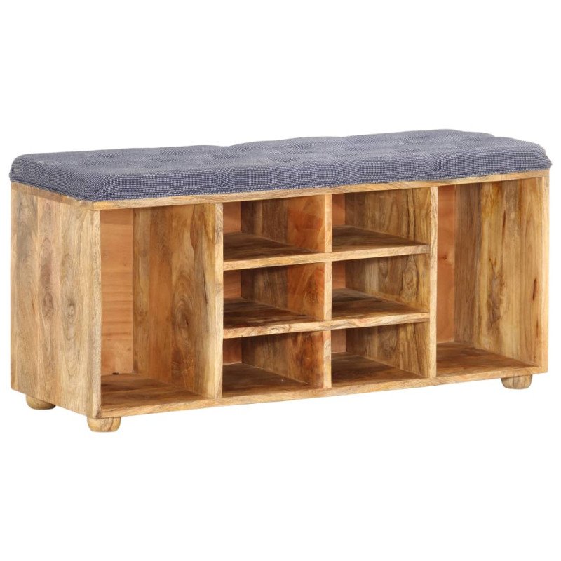 vidaXL Lavička do chodby 100x35x47 cm masívne mangovníkové drevo