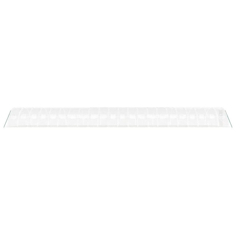 vidaXL Fóliovník s oceľovým rámom biely 88 m² 22x4x2 m