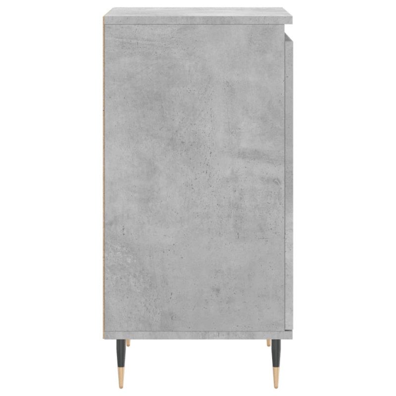 vidaXL Komody 2 ks betónovo sivé 40x35x70 cm kompozitné drevo