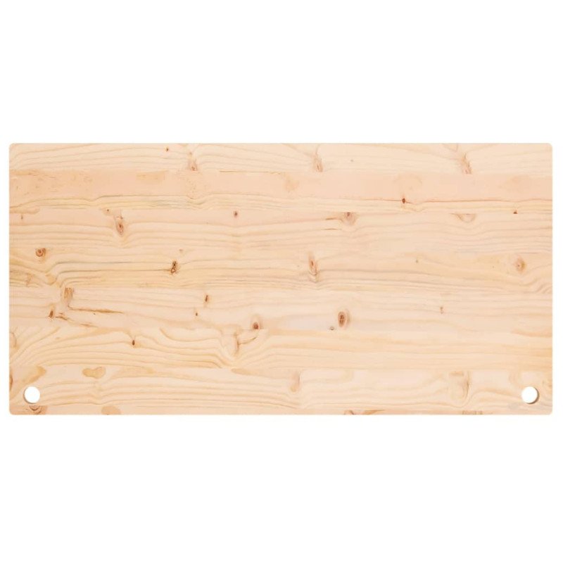vidaXL Doska stolíka 100x60x2,5 cm masívne borovicové drevo