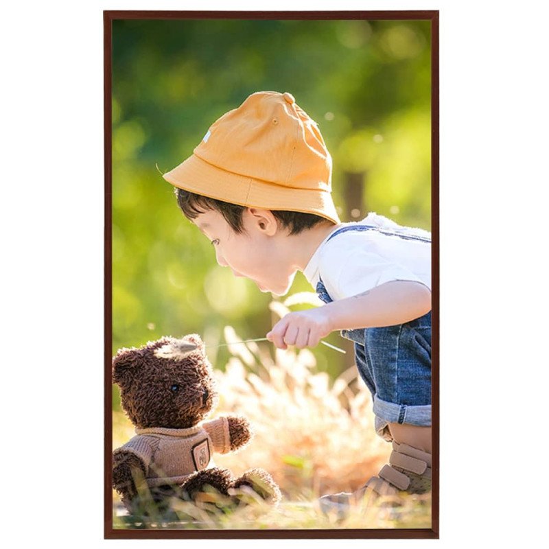 vidaXL Fotorámiky na stôl, koláž 3 ks, bronzové 13x18 cm, MDF