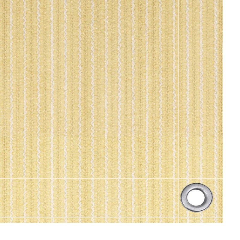 vidaXL Balkónová markíza béžová 120x400 cm HDPE