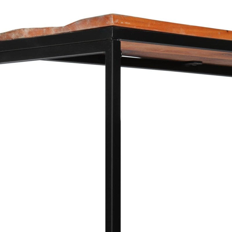 vidaXL Knižnica 80x30x180 cm, recyklovaný masív