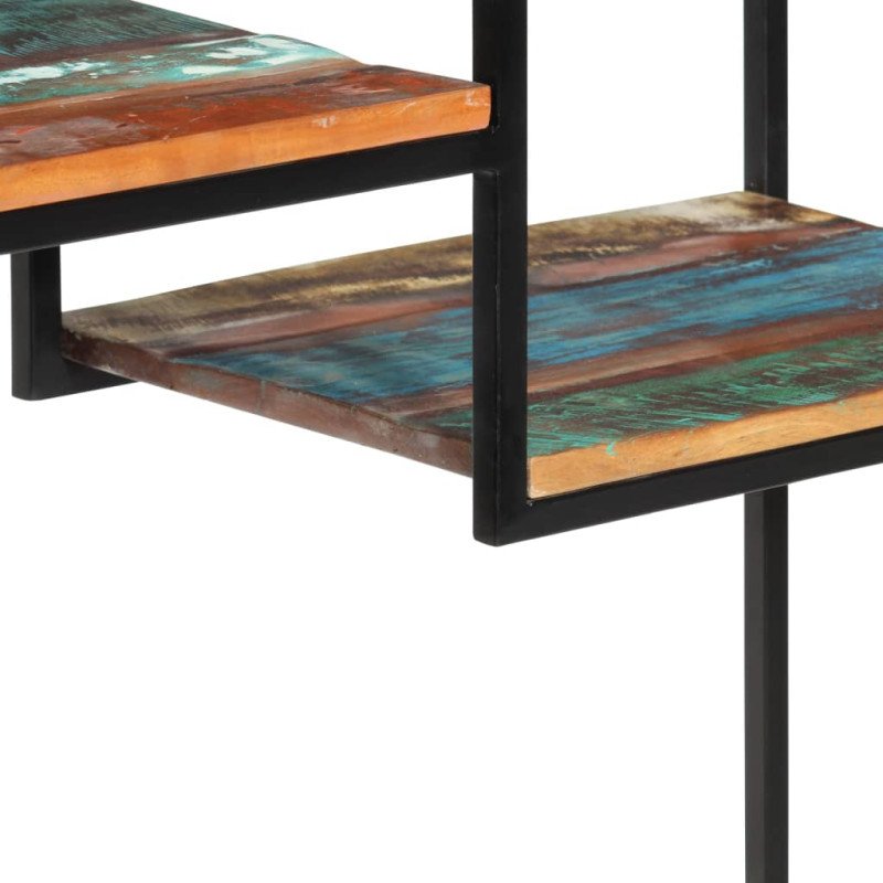 vidaXL Knižnica 80x30x180 cm, recyklovaný masív