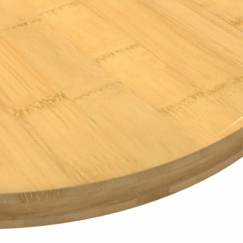 vidaXL Stolová doska Ø70x2,5 cm bambus