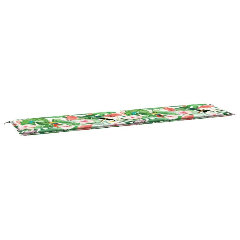 vidaXL Podložka na záhradnú lavičku farebná 200x50x3 cm látka