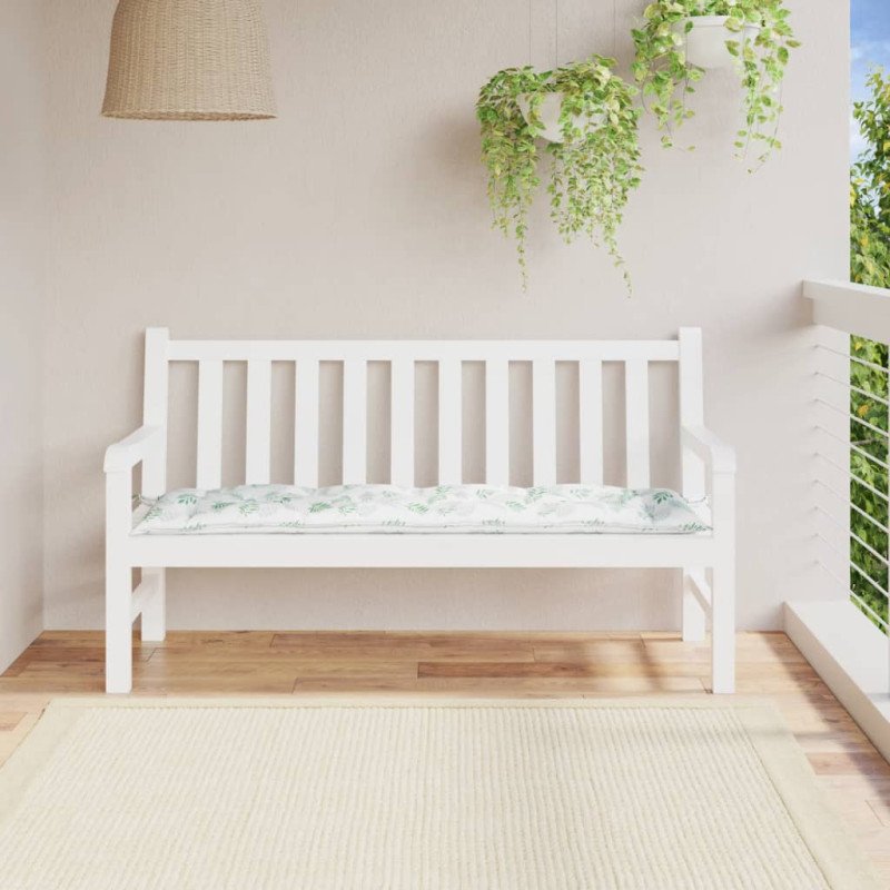 vidaXL Podložka na záhradnú lavičku 150x50x7 cm, oxfordská látka