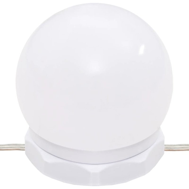 vidaXL Toaletný stolík s LED betónový sivý 90x50x132,5 cm sprac. drevo