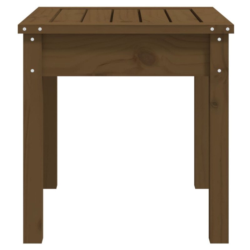 vidaXL Záhradná lavica medovohnedá 50x44x45 cm masívna borovica