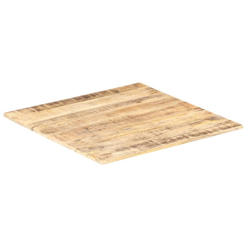 vidaXL Stolová doska, mangový masív 15-16 mm, 80x80 cm