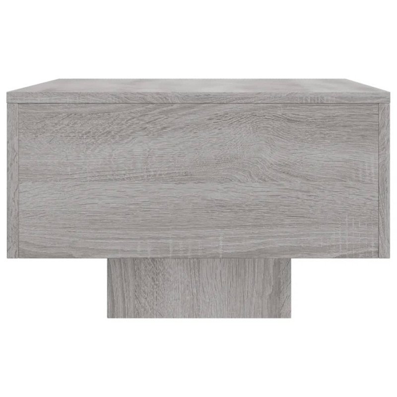 vidaXL Konferenčný stolík sivý dub sonoma 100x49,5x31 cm kompoz. drevo