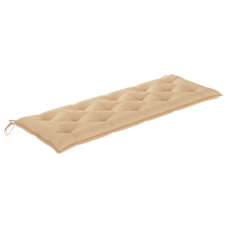 vidaXL 2-miestna záhradná lavica s vankúšom 150 cm sivá eukalyptus