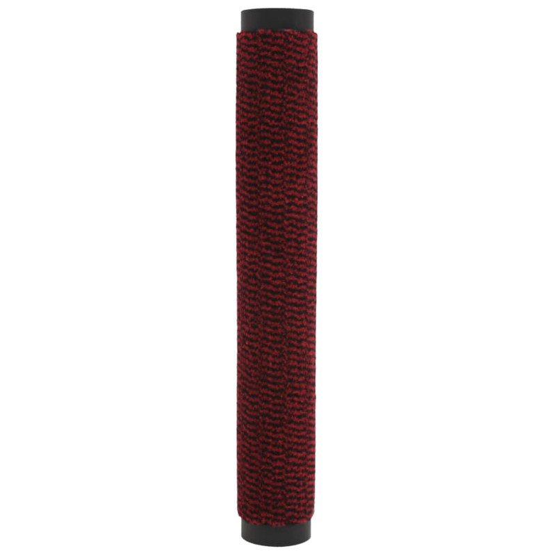 vidaXL Rohožky pred dvere 2 ks červené 90x150 cm obdĺžnikové všívané