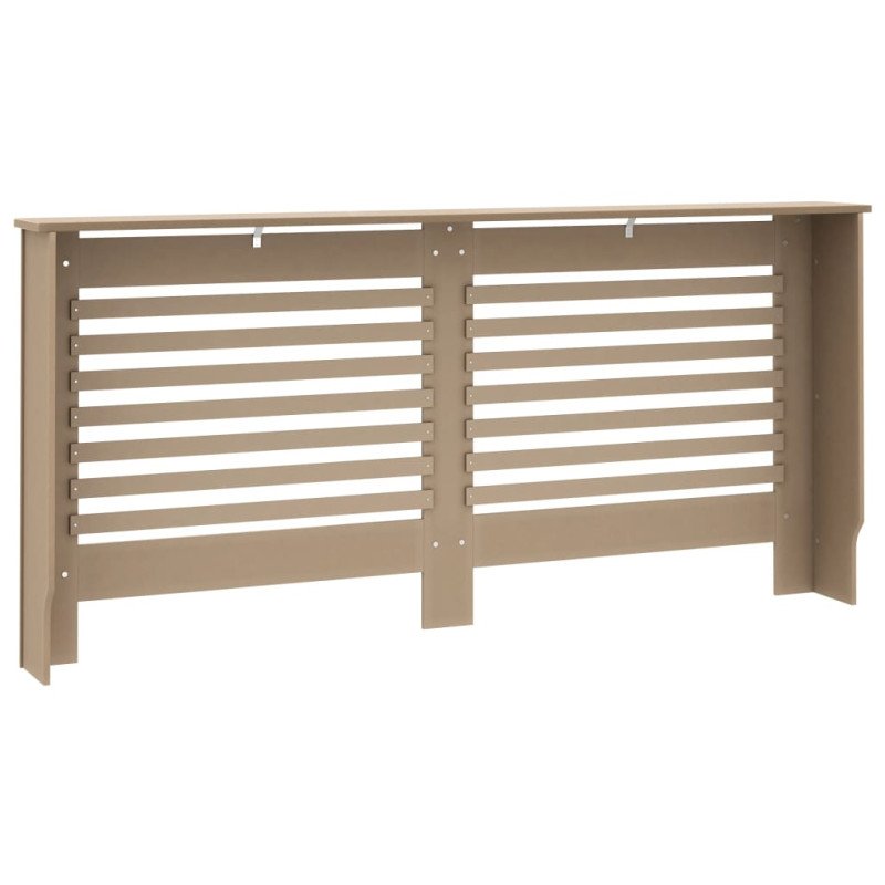 vidaXL Kryt na radiátor 172x19x81,5 cm, MDF