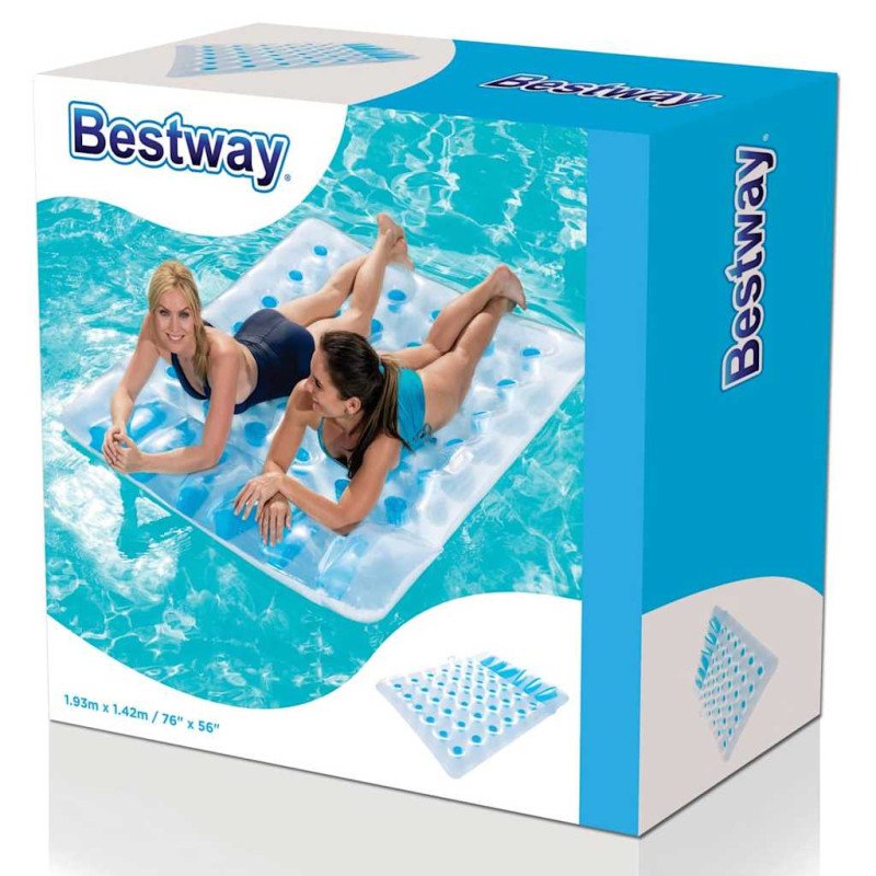 Bestway 2-miestne nafukovacie ležadlo do bazéna 43055