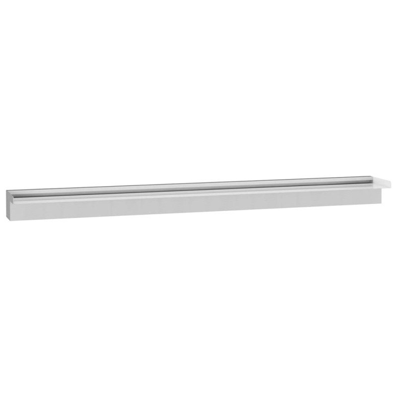 vidaXL Obdĺžniková bazénová fontána/vodopád nehrdzavejúca oceľ 110 cm
