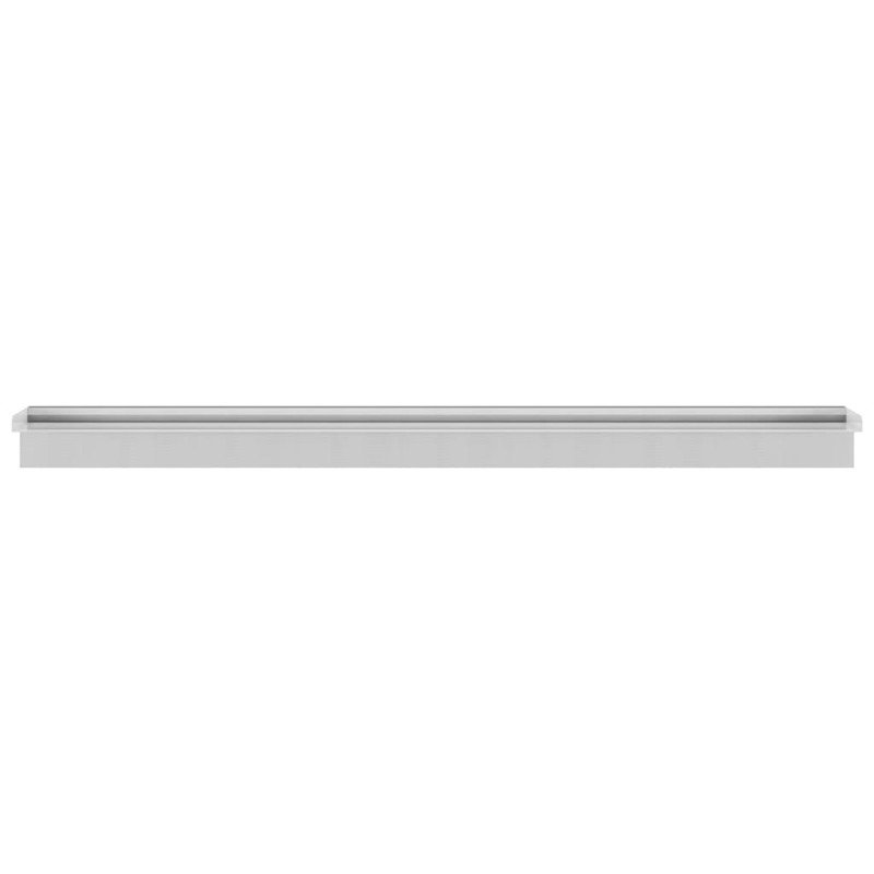 vidaXL Obdĺžniková bazénová fontána/vodopád nehrdzavejúca oceľ 110 cm