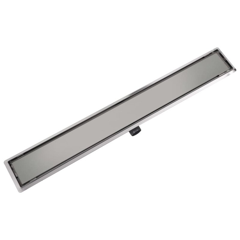 vidaXL Rovný sprchový odtok, 1030x140 mm, nerezová oceľ