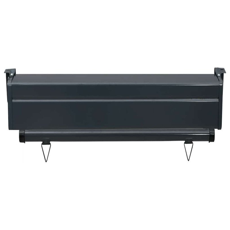 vidaXL Bočná markíza na balkón 60x250 cm, hnedá
