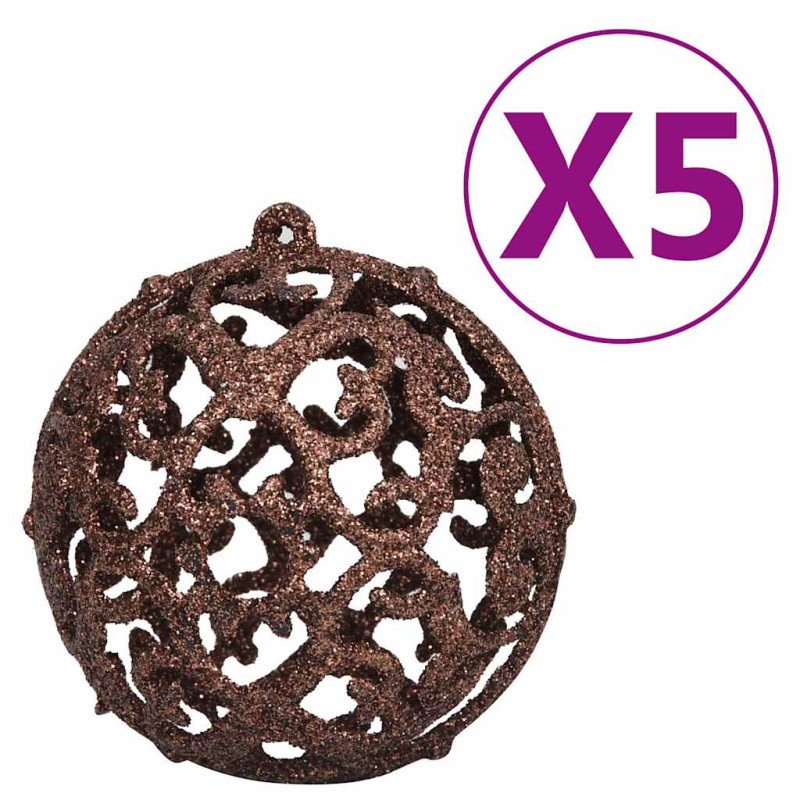 vidaXL Osvetlený umelý vianočný stromček s guľami, modrý 120 cm, PVC