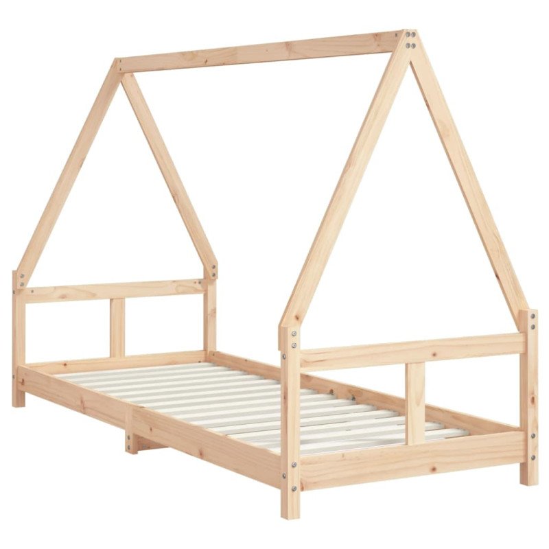 vidaXL Rám detskej postele 80x200 cm masívna borovica