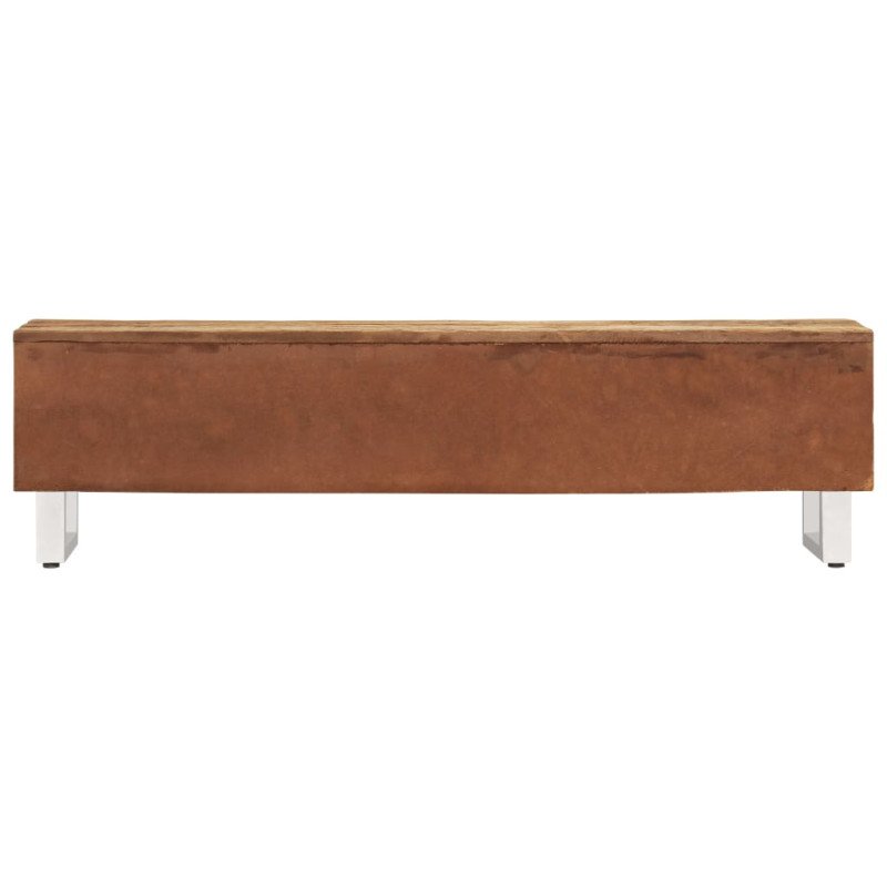 vidaXL TV stolík, recyklovaný masív 140x30x40 cm