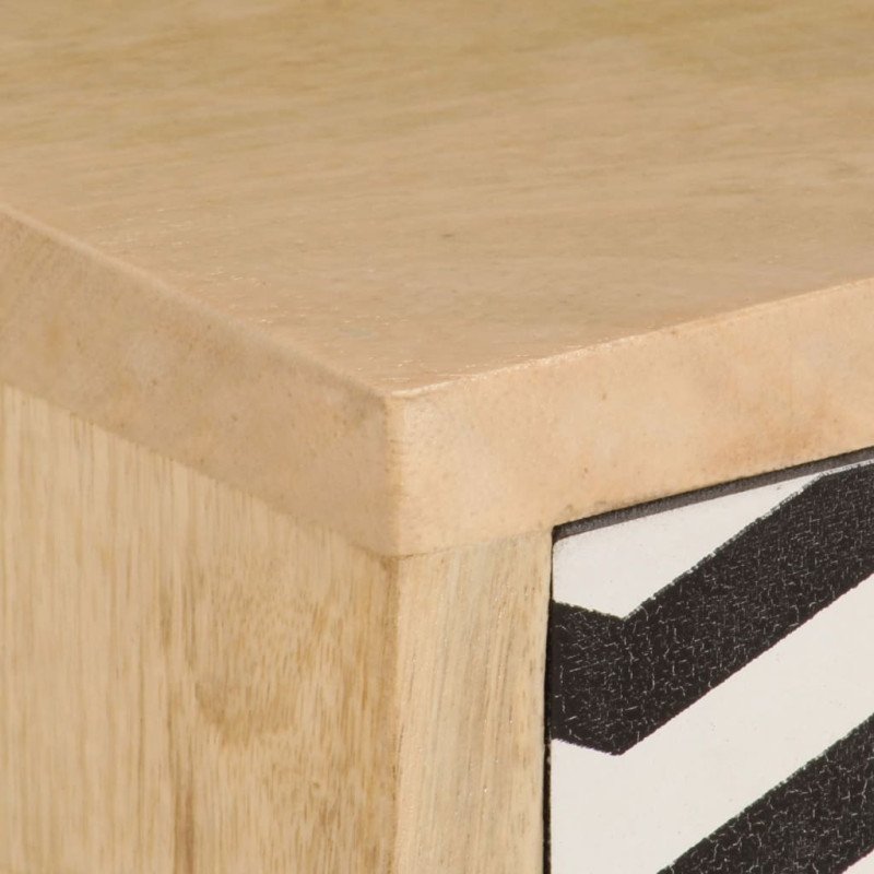 vidaXL TV skrinka 120x30x40 cm masívne mangovníkové drevo