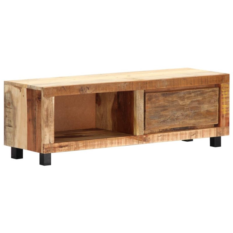 vidaXL TV skrinka 100x30x33 cm, recyklovaný masív
