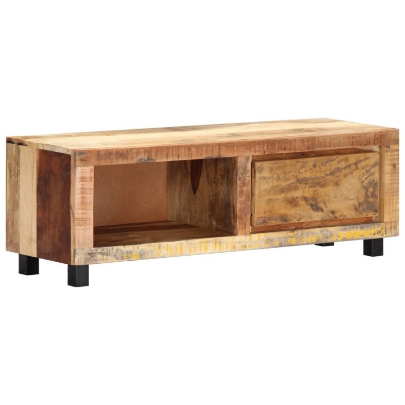 vidaXL TV skrinka 100x30x33 cm, recyklovaný masív