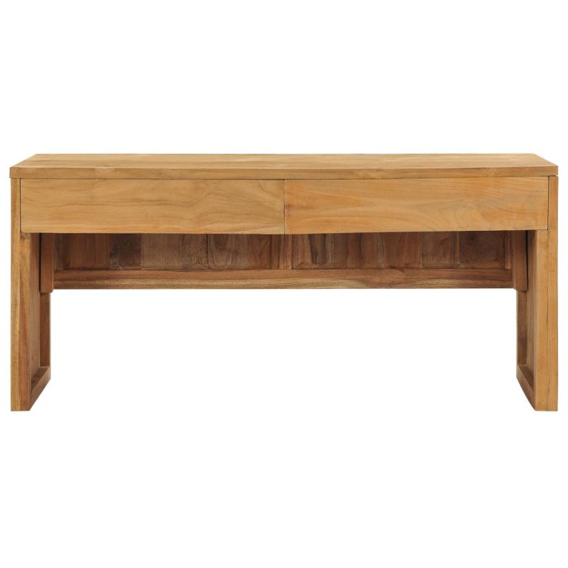 vidaXL TV skrinka 100x35x45 cm masívne tíkové drevo