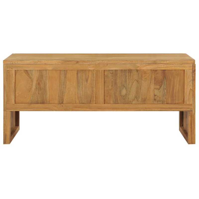 vidaXL TV skrinka 100x35x45 cm masívne tíkové drevo