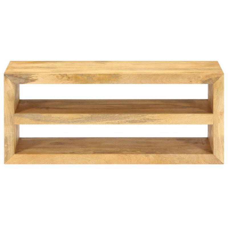 vidaXL TV skrinka 107x35x45 cm mangový masív