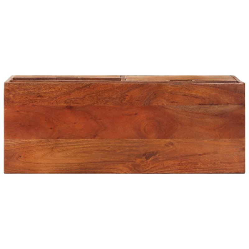 vidaXL TV skrinka 80x30x42 cm, akáciový masív