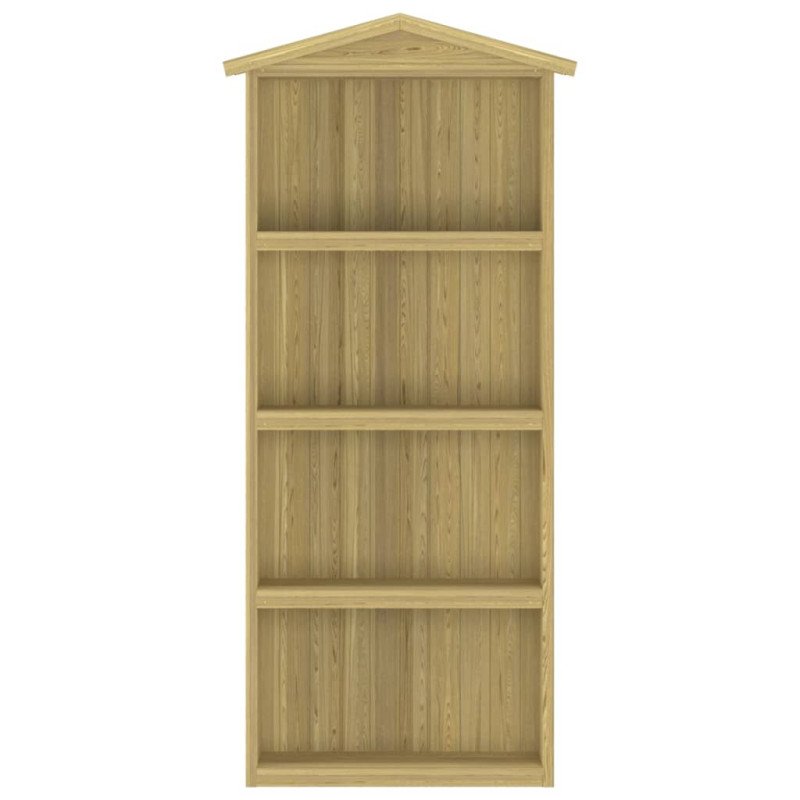 vidaXL Záhradná kôlňa na náradie 87x33x222 cm impregnovaná borovica