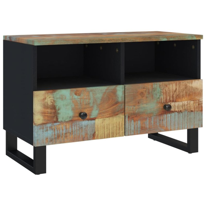 vidaXL TV skrinka 70x33x46 cm recyklovaný masív