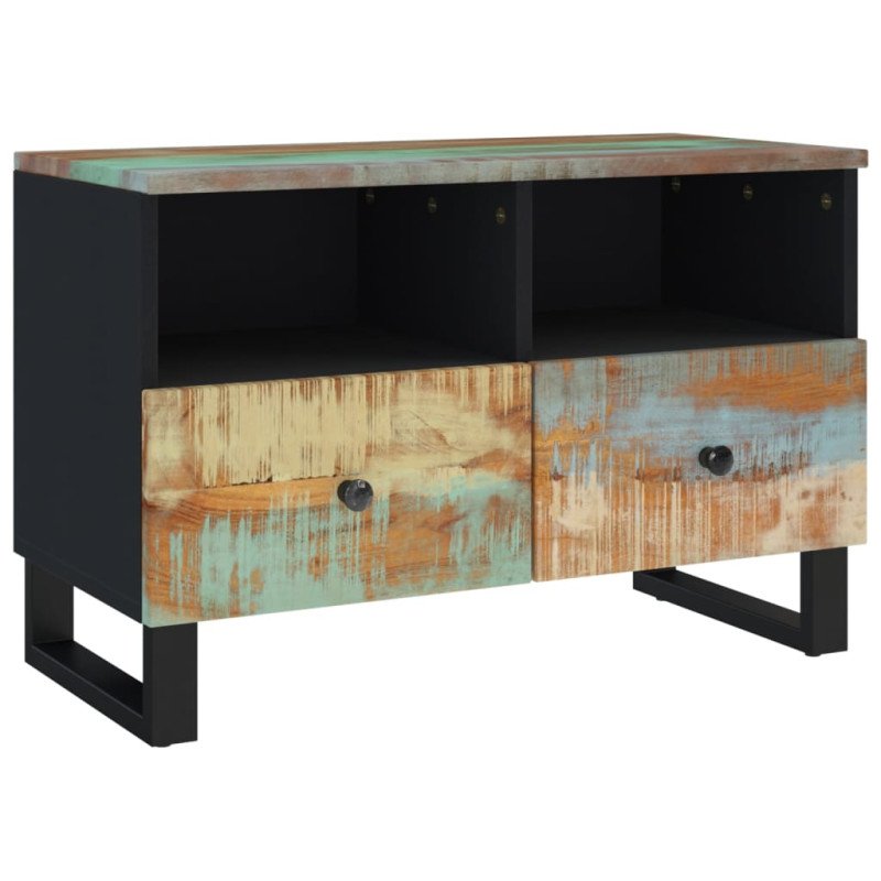 vidaXL TV skrinka 70x33x46 cm recyklovaný masív