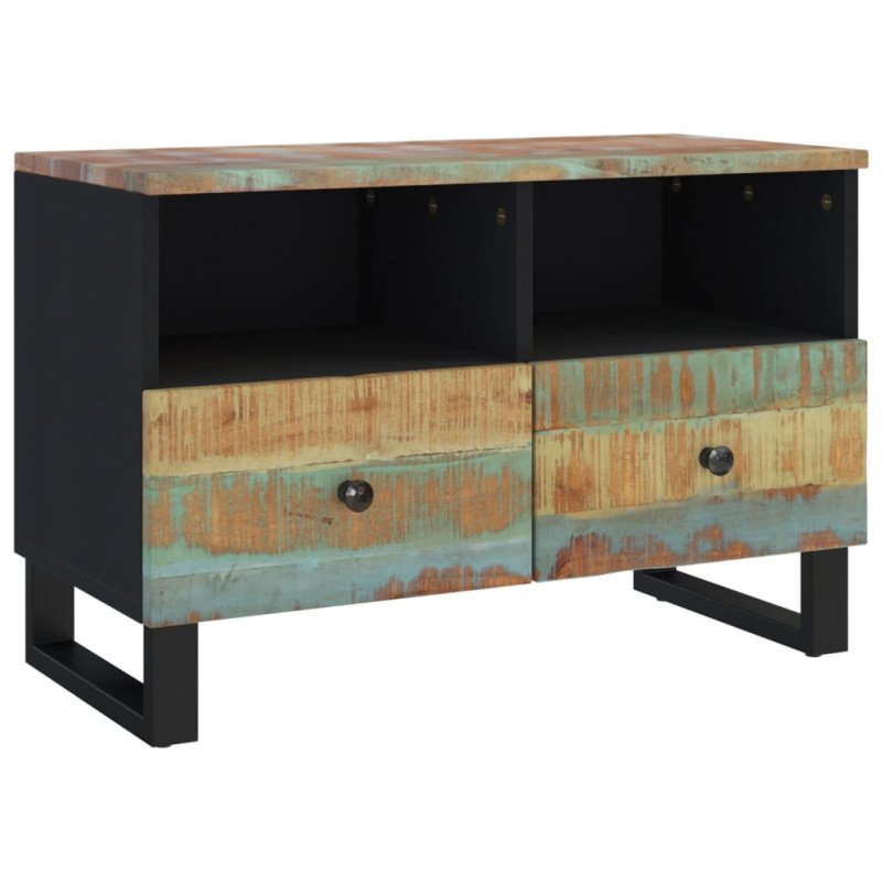 vidaXL TV skrinka 70x33x46 cm recyklovaný masív