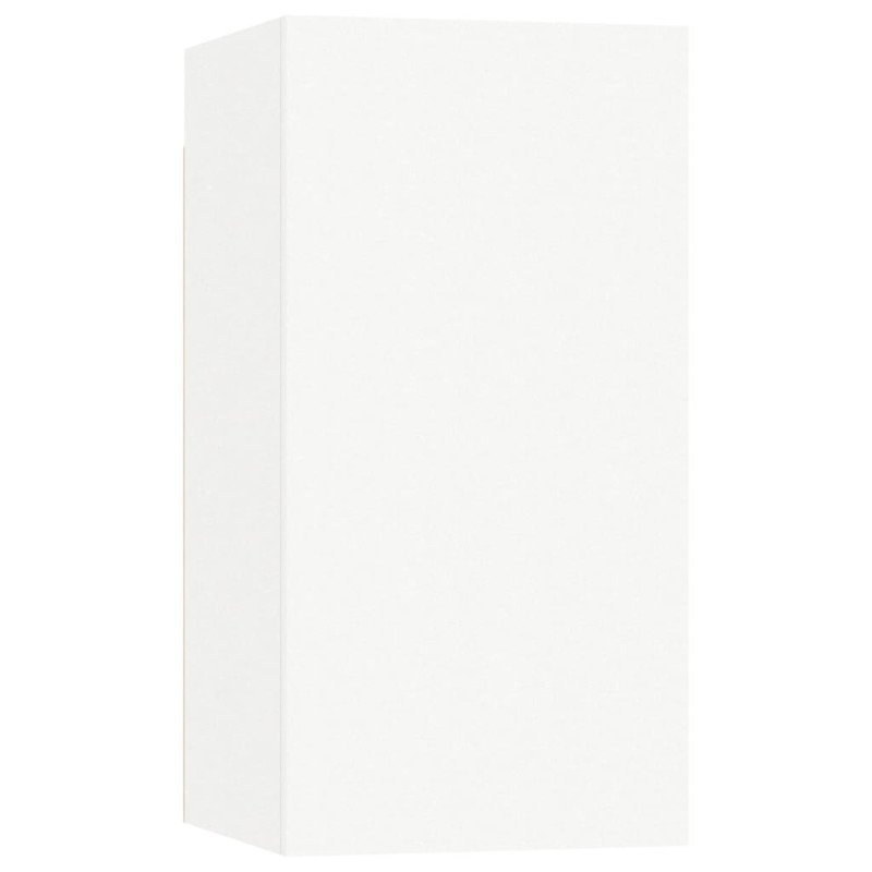 vidaXL TV skrinky 2 ks, biele 30,5x30x60 cm, kompozitné drevo