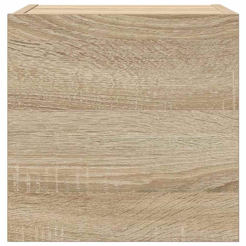 vidaXL Nástenná TV skrinka dub sonoma 30,5x30x30 cm