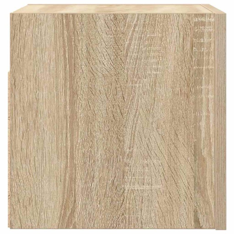 vidaXL Nástenná TV skrinka dub sonoma 30,5x30x30 cm