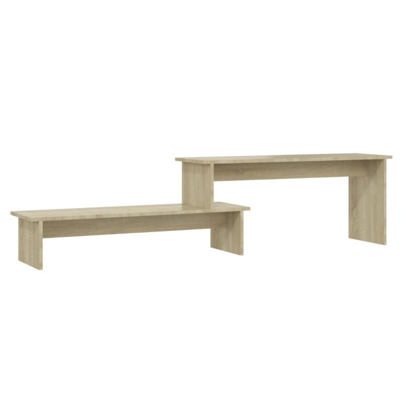 vidaXL TV skrinka dub sonoma 180x30x43 cm drevotrieska