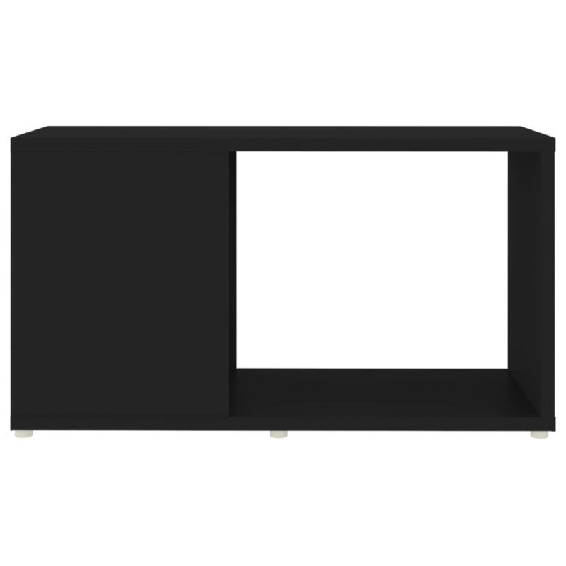 vidaXL TV skrinka, čierna 60x24x32cm, drevotrieska 