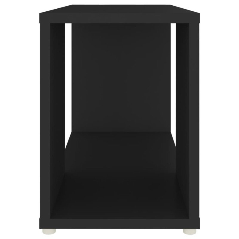 vidaXL TV skrinka, čierna 60x24x32cm, drevotrieska 