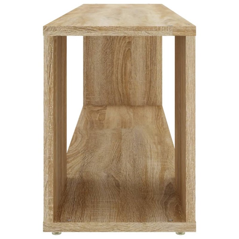 vidaXL TV skrinka sonoma dub 100x24x32cm drevotrieska