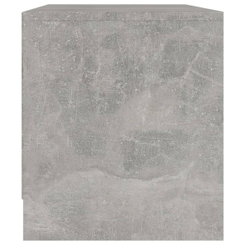 vidaXL TV skrinka betónová sivá 90x35x40 cm drevotrieska vidaXL TV skrinka betónová sivá 90x35x40 cm drevotrieska