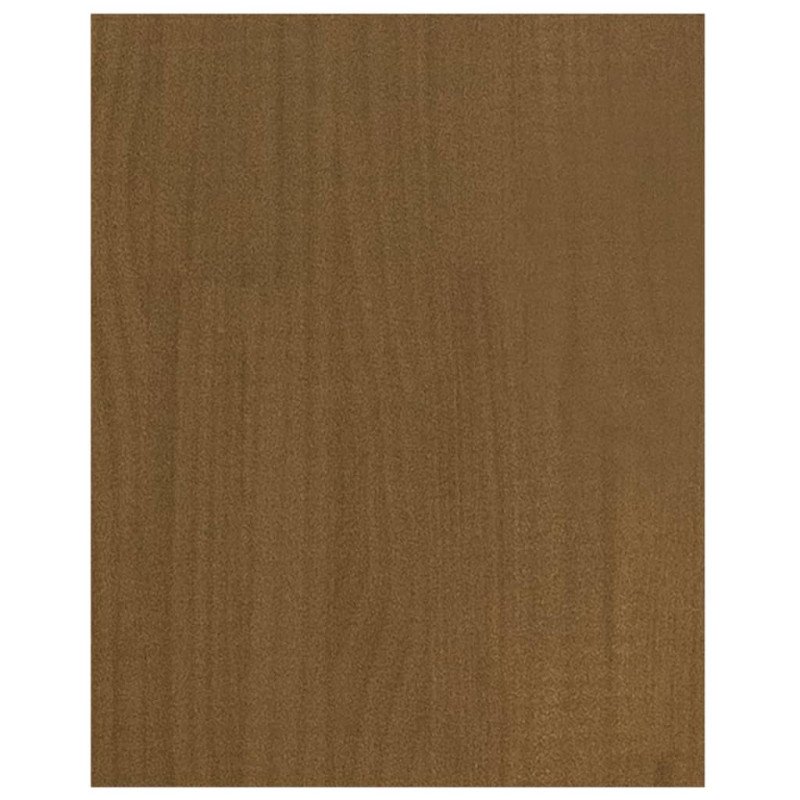 vidaXL TV skrinka medovo-hnedá 70x33x42 cm masívne borovicové drevo