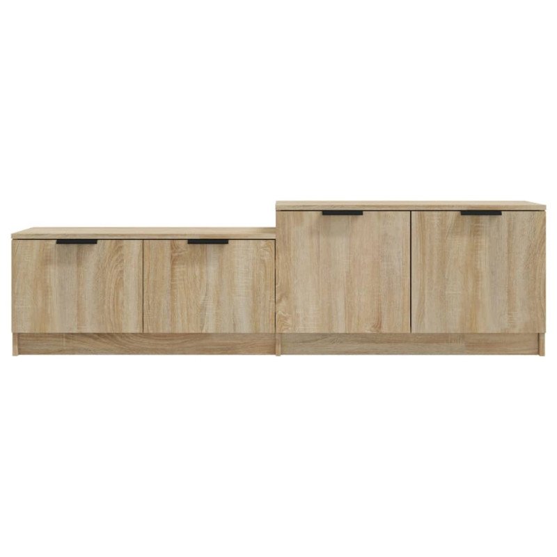 vidaXL TV stolík dub sonoma 158,5x36x45 cm spracované drevo