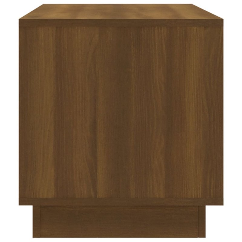 vidaXL TV skrinka hnedý dub 102x41x44 cm drevotrieska