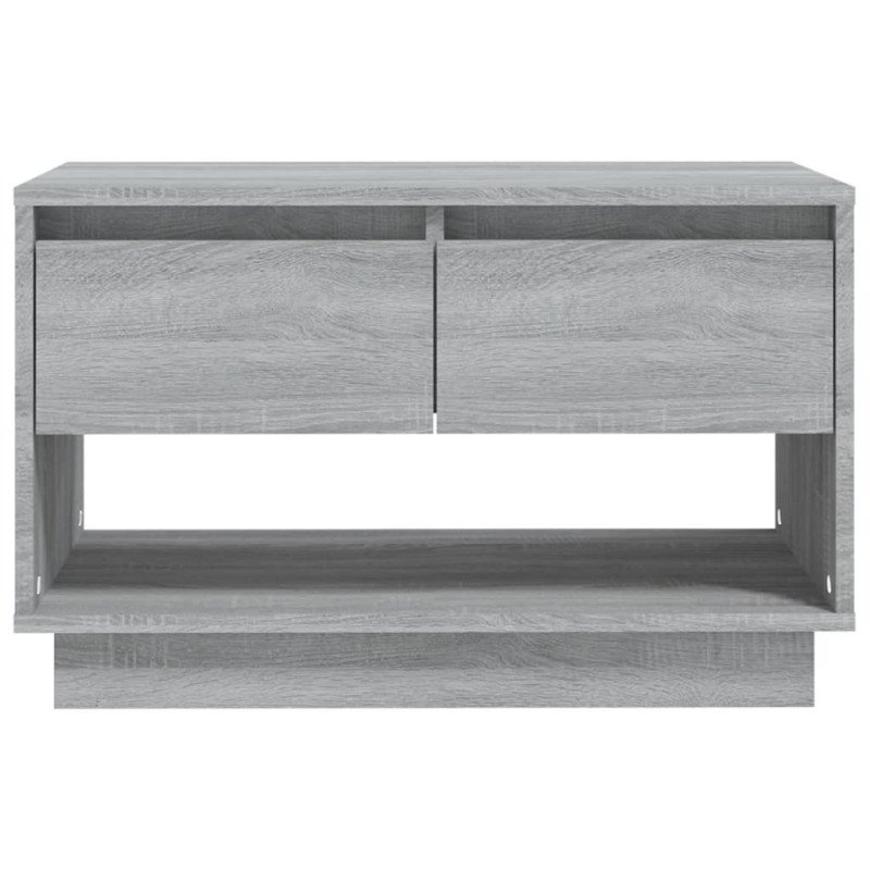 vidaXL TV skrinka sivý dub sonoma 70x41x44 cm drevotrieska